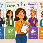 Homeowner choosing a home security consultant in Toronto